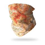 Scafell Pike Map Neck Gaiter Snood for Hiking | RUFFNEK®