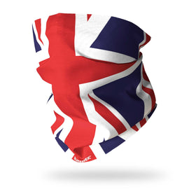 Union Jack Flag Neck Gaiter Snood for Sport & Outdoor Wear | RUFFNEK®