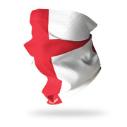England St Georges Flag Neck Gaiter Snood for Sport & Outdoor Wear | RUFFNEK®