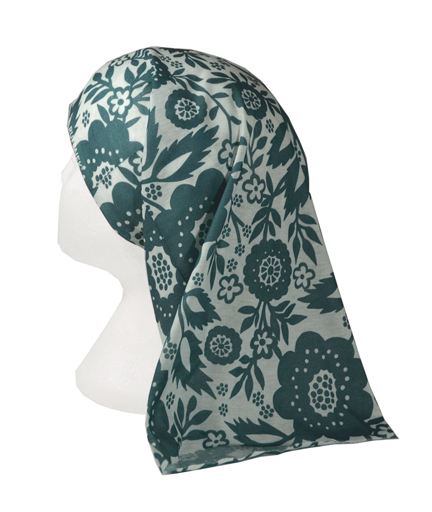 Flower Print Snood Scarf