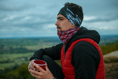 Red Paisley Snood