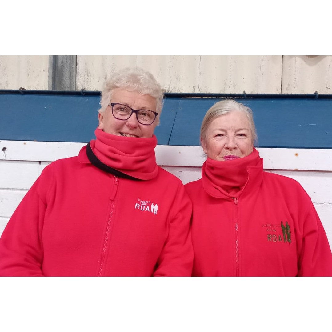 Red Pro Zero Fleece Neckwarmer - Warm Outdoor Neck Scarf – RUFFNEK
