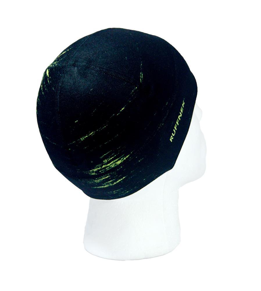 Neon Black Rush Pro Beanie Beanie hat RUFFNEK® Black & Neon Green