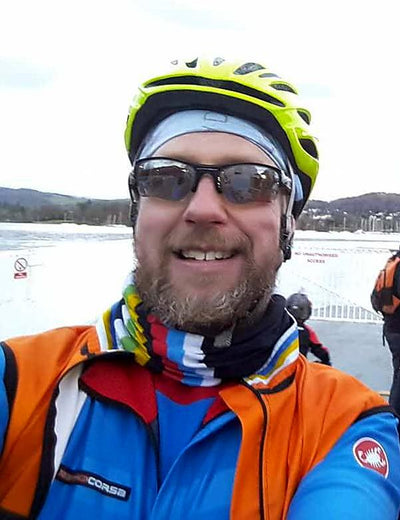 Just completed the Coast to Coast wearing his World Cycling Champion Multi Scarf – a versatile, breathable accessory for UK cyclists. Perfect for rides in all weather. #CyclingGear #UKCyclingStyle , #BikeAccessories, #MultiScarf