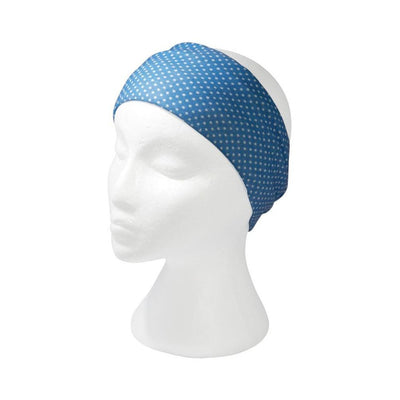 Blue Polkadot Multifunctional Scarf RUFFNEK® Blue