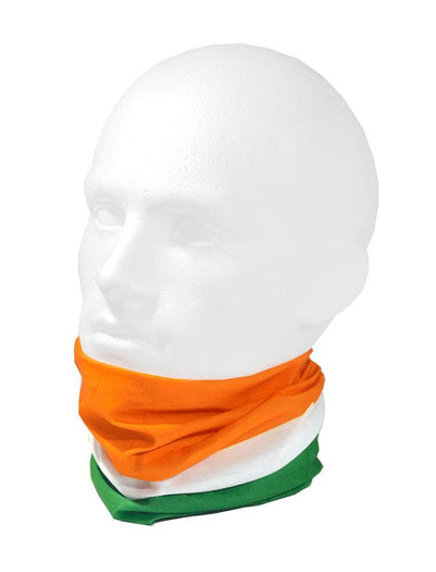 Flag of Ireland Multifunctional Scarf RUFFNEK® Orange/White/Green