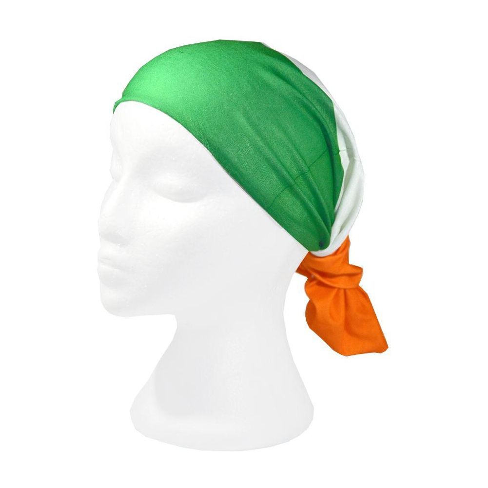 Flag of Ireland Multifunctional Scarf RUFFNEK® Orange/White/Green