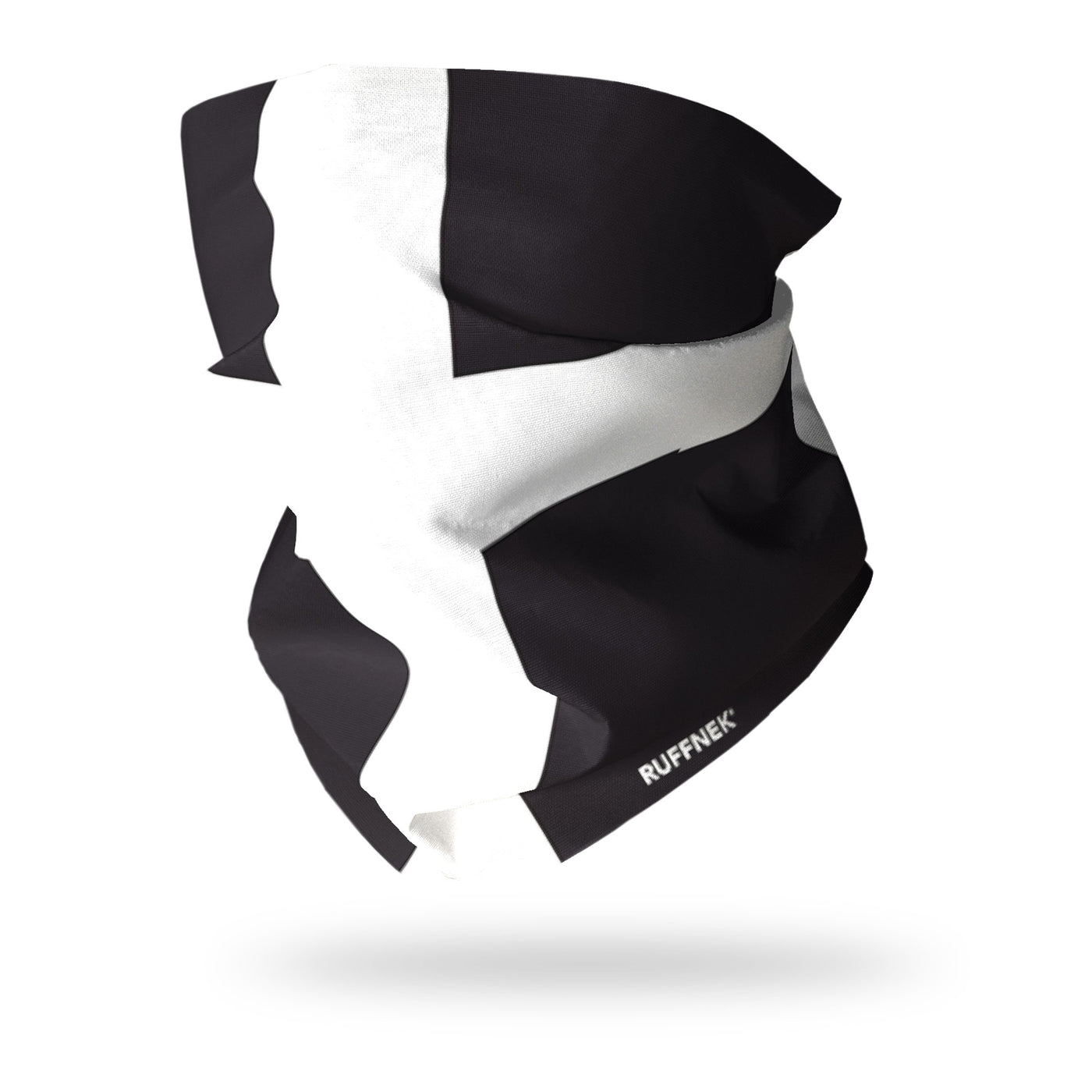 Cornwall Flag Multifunctional Scarf RUFFNEK® Black/White