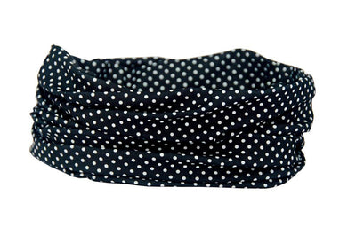 Black & White Polkadot Multi Scarf