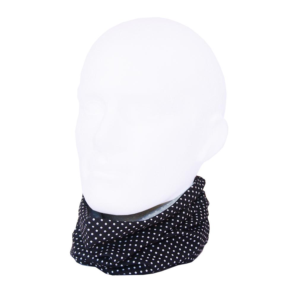 Black & White Polkadot Multi Scarf