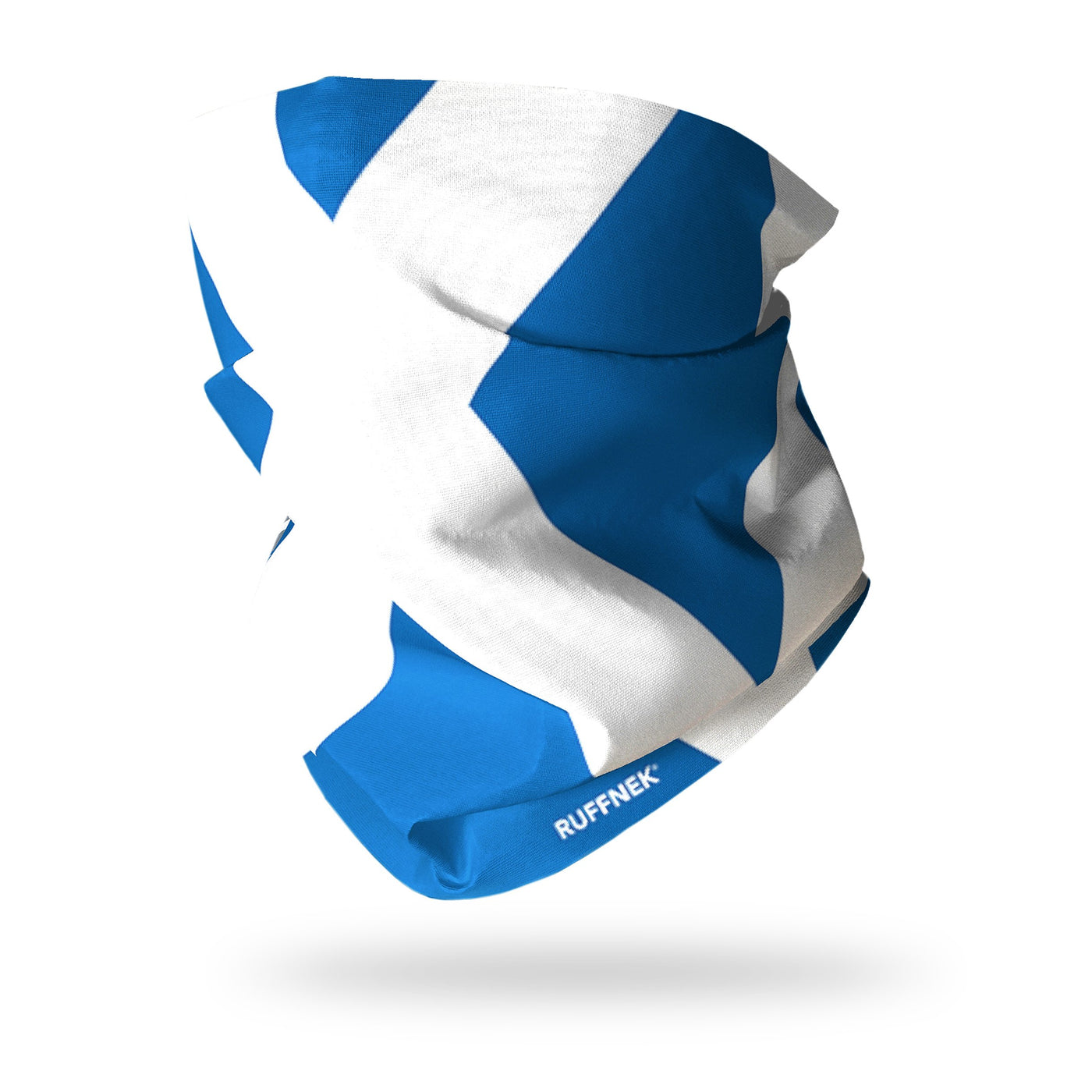 Flag of Scotland / The Saltire Multifunctional Scarf RUFFNEK® Blue/White