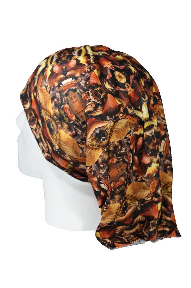 Autumn Leaves Camo Multifunctional Scarf RUFFNEK® Brown