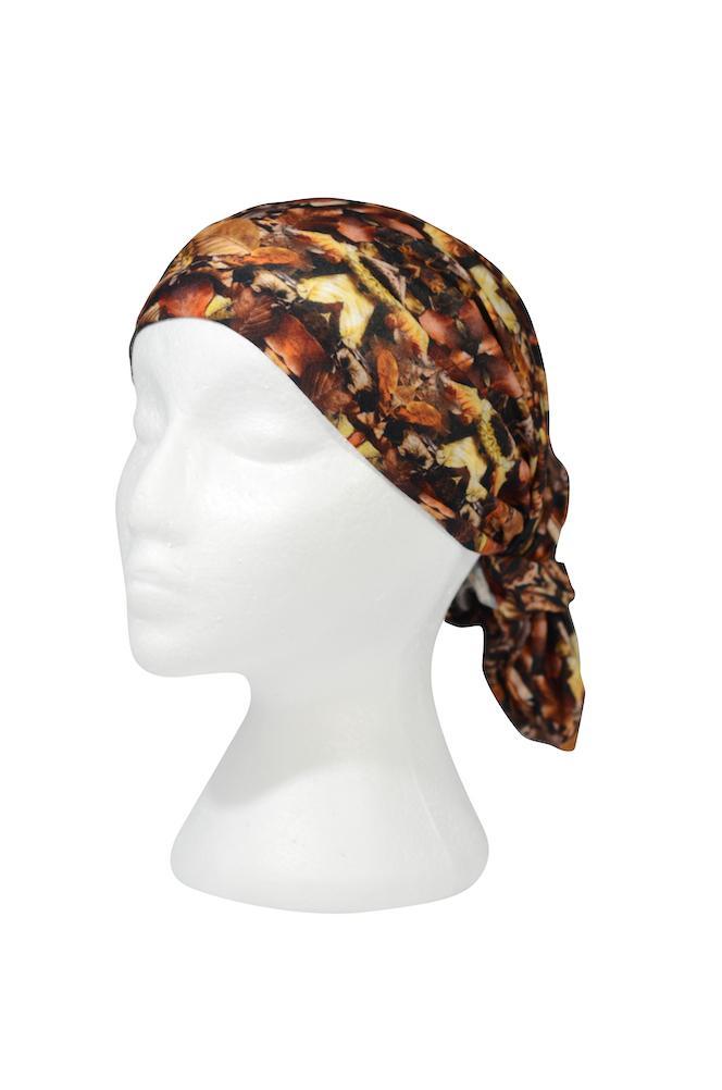 Autumn Leaves Camo Multifunctional Scarf RUFFNEK® Brown