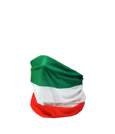 Flag of Italy Multifunctional Scarf RUFFNEK® Green/White/Red