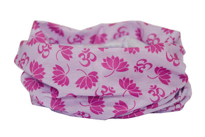 RUFFNEK® Yoga Neck Scarf – lightweight and versatile scarf for yoga, pilates or everyday use. Comfortable and multi-functional. Wear as a neck warmer or head / hairband.