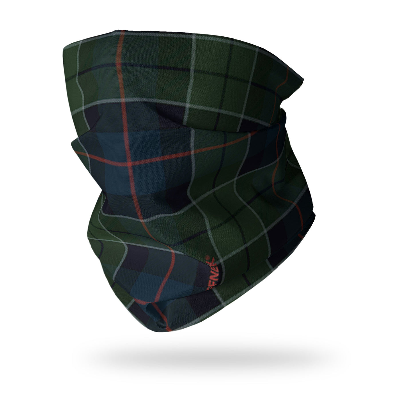 Scottish Hunting Tartan Multifunctional Scarf RUFFNEK® Navy Blue/Green