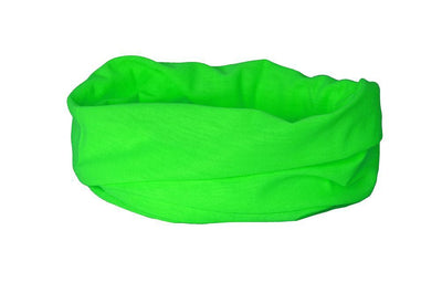 Fluorescent Green Neck Scarf