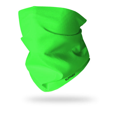 Fluorescent Green Multifunctional Scarf RUFFNEK® Neon/Green