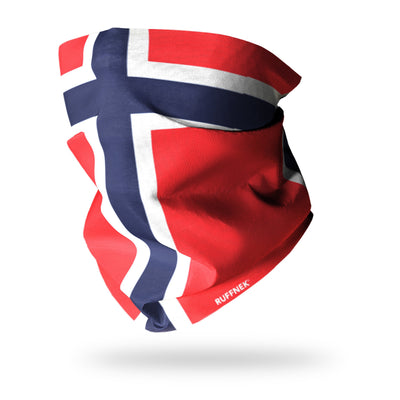 Flag of Norway Multifunctional Scarf RUFFNEK® Red/Blue/White