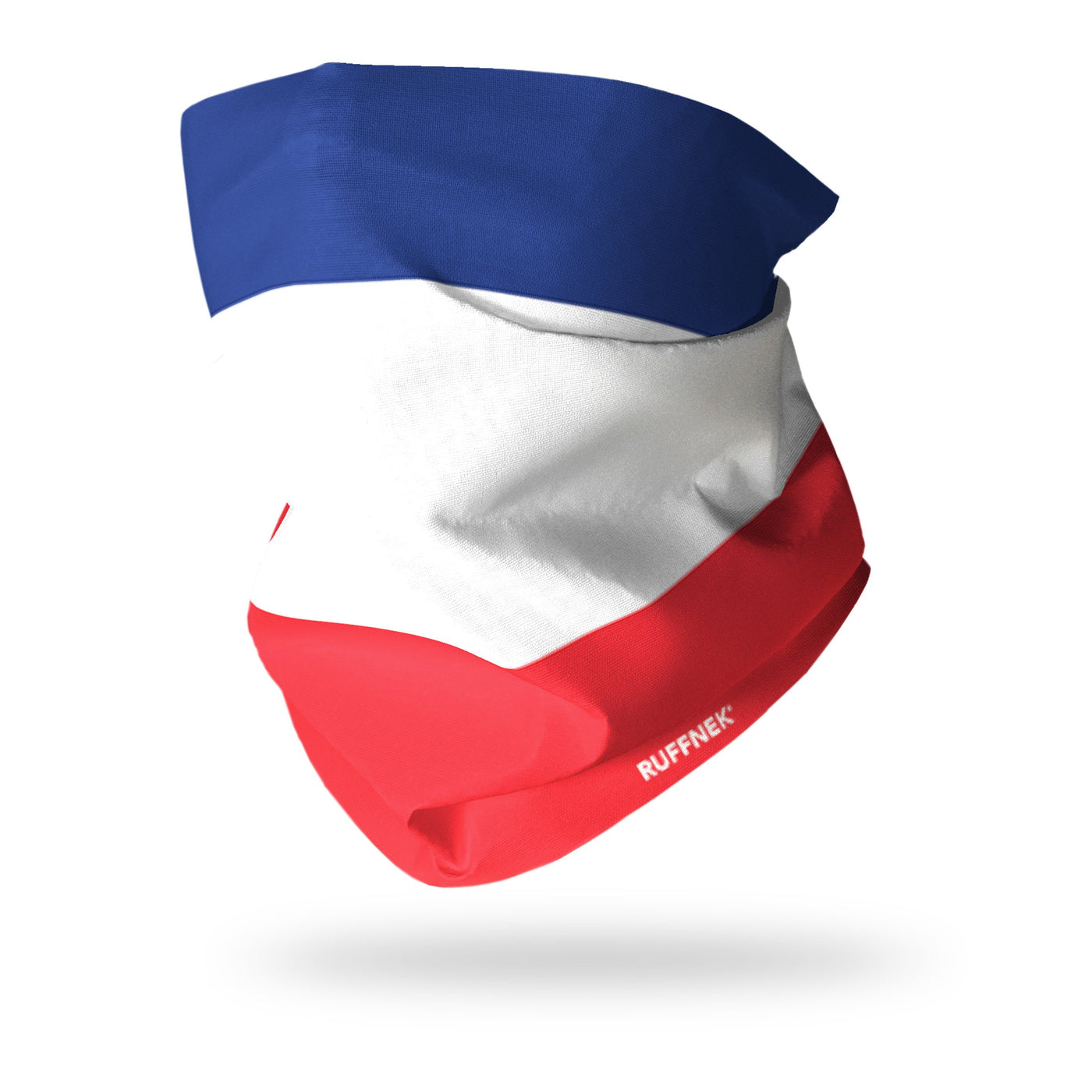 Flag of France Multifunctional Scarf RUFFNEK® Red/White/Blue