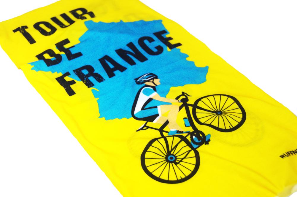 Tour de France Multifunctional Scarf RUFFNEK® Yellow/Blue