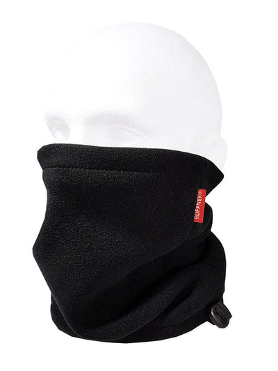 Black Pro Zero Fleece Neckwarmer Neck Gaiter RUFFNEK® Black