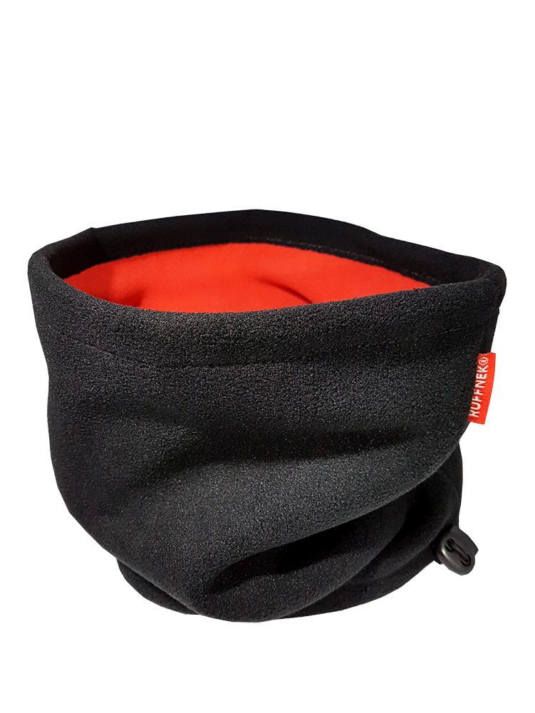 Black Pro Zero Fleece Neckwarmer Neck Gaiter RUFFNEK® Black