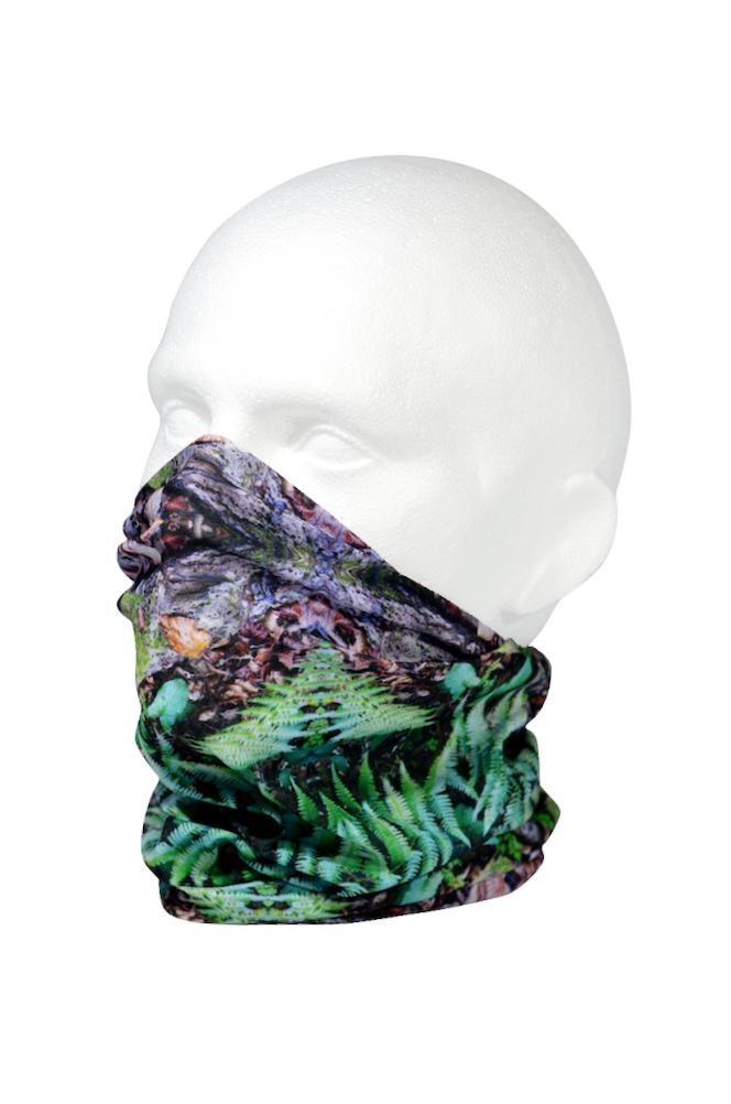 Fern & Bark Camo Neck Gaiter RUFFNEK® Green