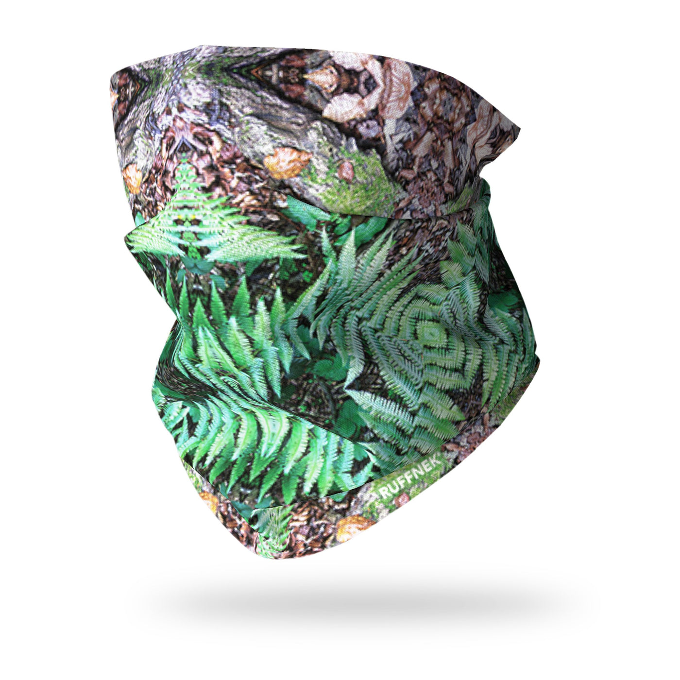 Fern & Bark Camo Neck Gaiter RUFFNEK® Green