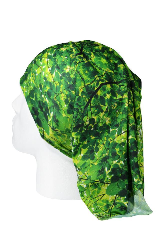 Green Leaves Camo Neck Gaiter RUFFNEK® Green