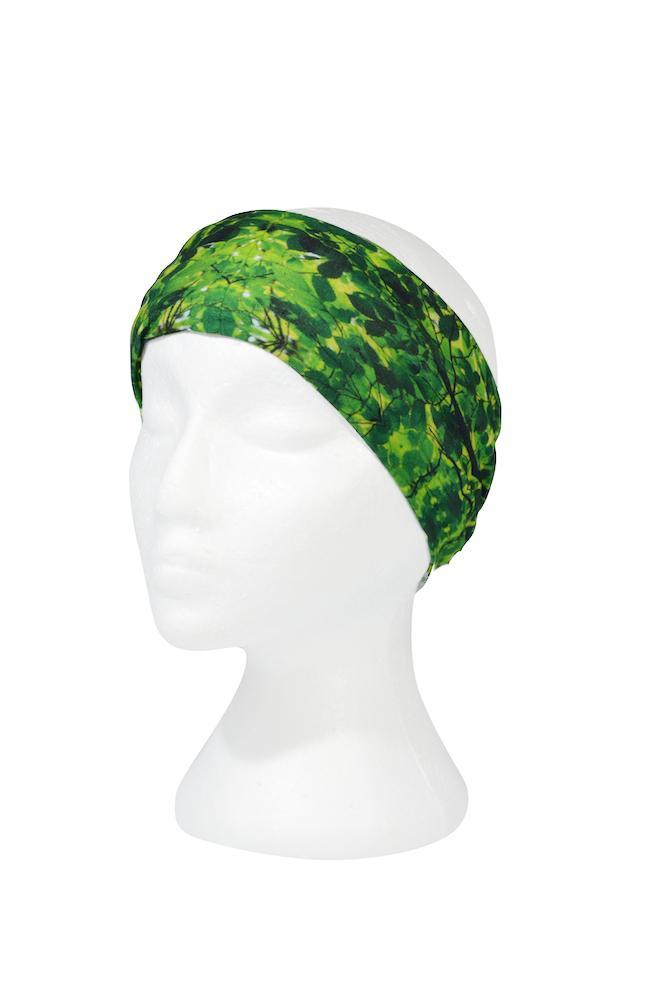 Green Leaves Camo Neck Gaiter RUFFNEK® Green