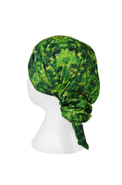 Green Leaves Camo Neck Gaiter RUFFNEK® Green