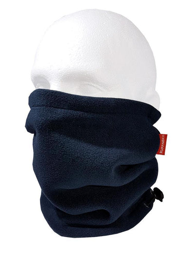 Navy Blue Pro Zero Fleece Neckwarmer Neck Gaiter RUFFNEK® Navy Blue