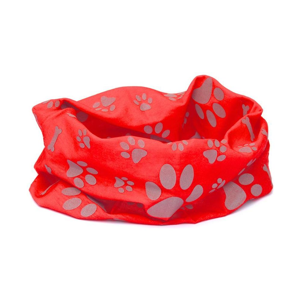 Reflective Dog Scarf/Bandana! Red Dog Scarf RUFFNEK® Red