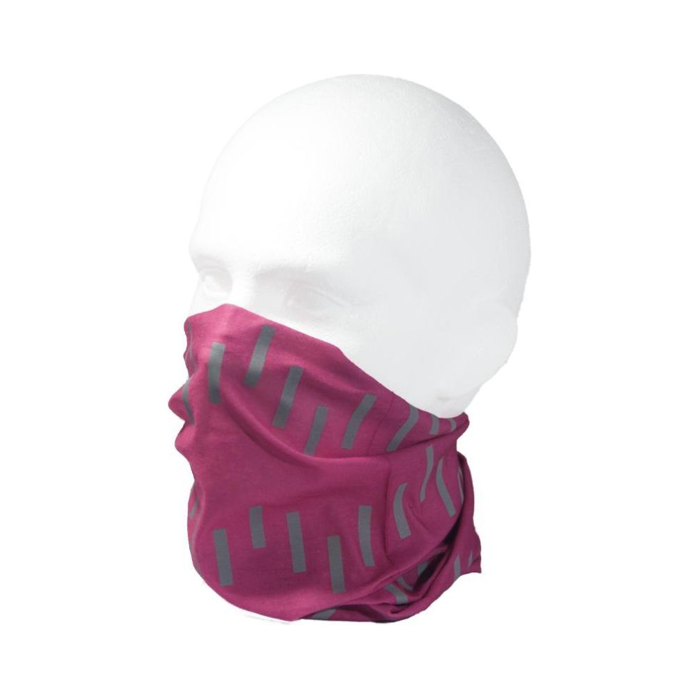 Reflective Hi Vis Pink - Be Safe Be Seen Multifunctional Scarf RUFFNEK® Pink