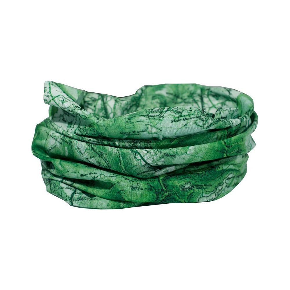 Snowdon - The National Three Peaks Multifunctional Scarf RUFFNEK® Green