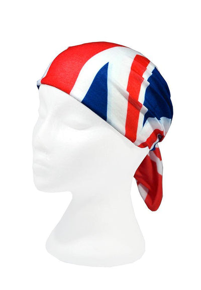 Union Jack Flag Multifunctional Scarf RUFFNEK® Red/White/Blue