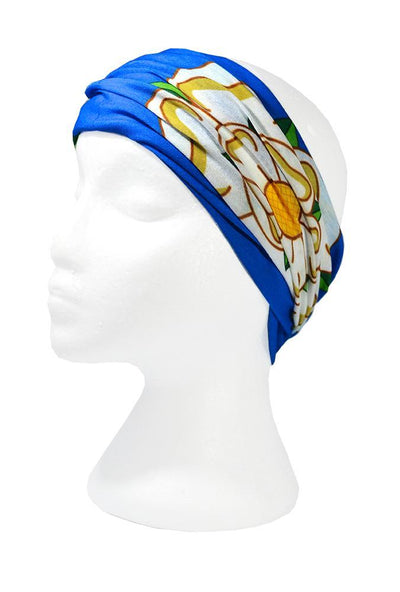 Yorkshire Rose Flag Multifunctional Scarf RUFFNEK® Blue